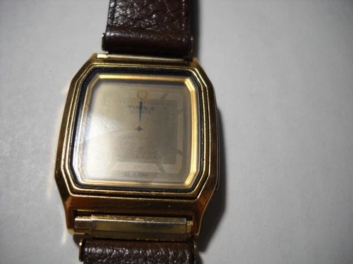 981L Vintage Timex Illusion T Cell alarm Watch Digital Analog Dial - New Battery