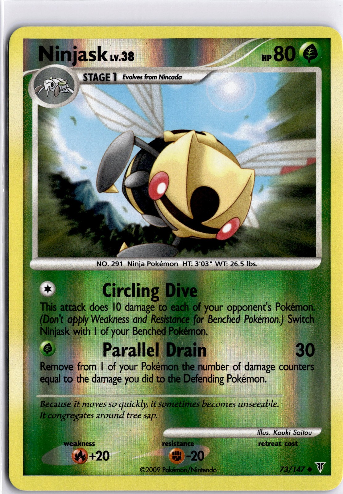 Ninjask Uncommon Supreme Victors 73 NM