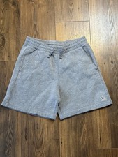 Abercrombie Kids A F Essentials Gray Sweat Shorts Boys 13/14 Elastic, Drawstring