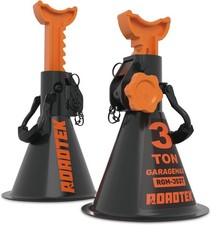 Jack Stands, 3 Ton 6,000 lbs Heavy Duty Car Jack Stands with Integrated Steel