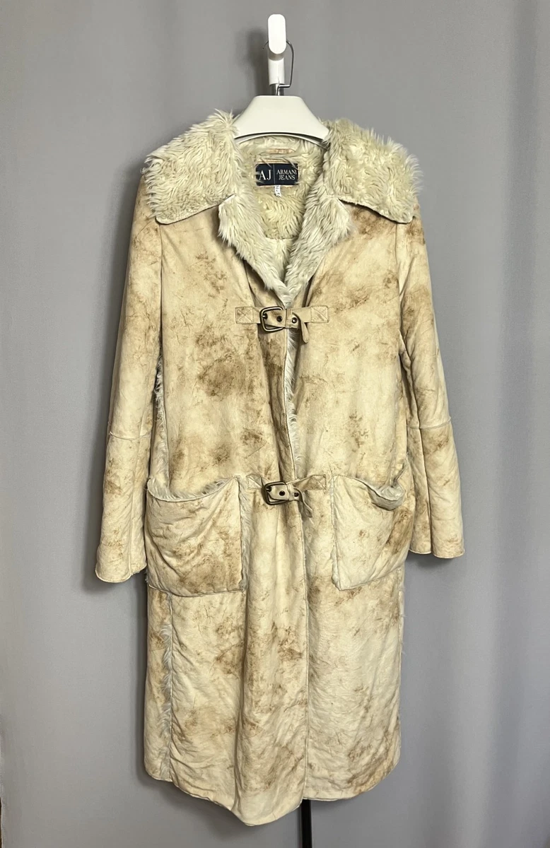 Armani Jeans Faux Fur Outer Shell Coats, Jackets & Vests for Women