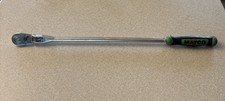 Matco Tools CFR248LFG1/2" Drive Locking Flex Ratchet 27.5" Long Black/Green