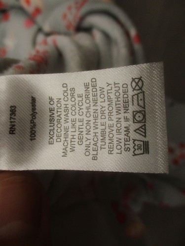 NWT Celestial Dreams Size L Womens Multicolor Cute Button Up Pajama Top 193 - Picture 9 of 10