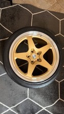 21” Forged Porsche Panamera Wheels and Tires – Gold / Polished