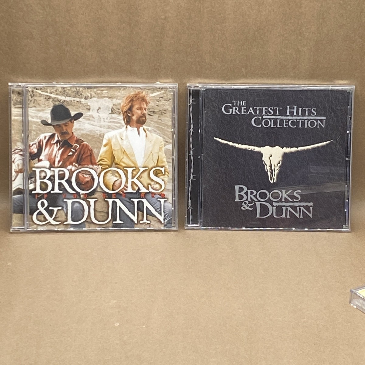 Brooks & Dunn CD Lot: The Greatest Hits Collection & If You See