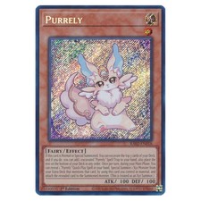 Yu-Gi-Oh! 25th Anniversary Rarity Collection II Purrely (Secret Rare) RA02-EN018