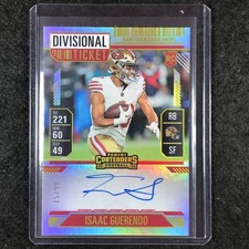 2024 Contenders ISAAC GUERENDO RPS Rookie Divisional Ticket Auto Variation 15/99