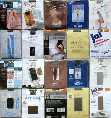 10 x STRUMPFHOSEN - TIGHTS - KUNERT - FALKE - ESDA - VINTAGE - OVP - GR. 38 - 40