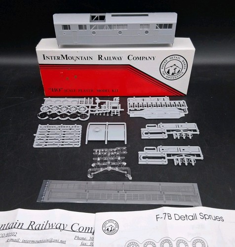 Kit InterMountain calibre HO 44597 locomotora diésel EMD F7B sin decorar LN | Condition: Used