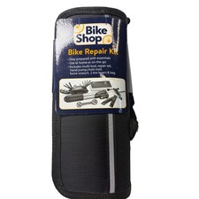 Bike Shop Repair Kit with Hand Pump Multi-Tool Chain Tool Bone Wrench 01255XX