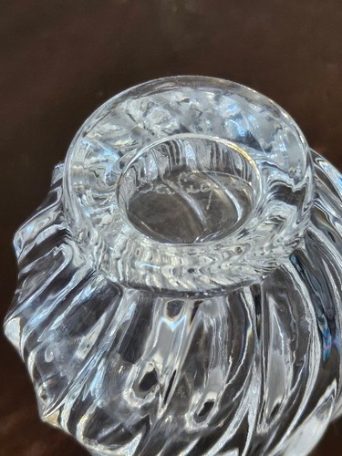 Vintage Lalique Crystal L'Air Du Temps Nina Ricci Perfume Bottle Two Doves 4" - Picture 5 of 5