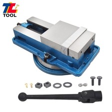 6 Inch Lockdown Vise Bench Vise With 360  Swiveling Base Milling Machine Vise