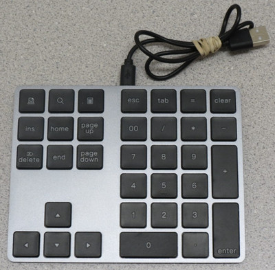 34 Keys Numeric Keypad Bluetooth 3.0