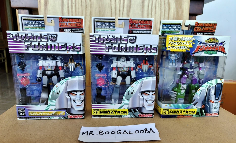 Transformers Takara Mega SCF Megatron 3 set MISB - Immagine 2 di 4