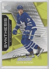 2019-20 Upper Deck Engrained Synthesis Auston Matthews #S-24 qp4