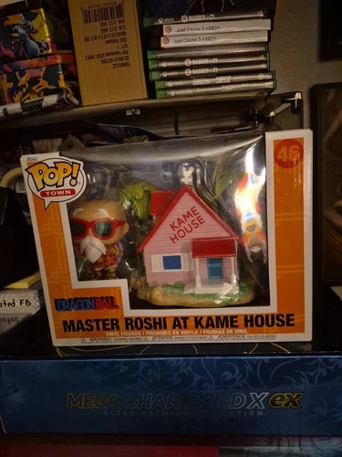 Funko Pop! Town: Dragon Ball - Master Roshi at Kame House #46