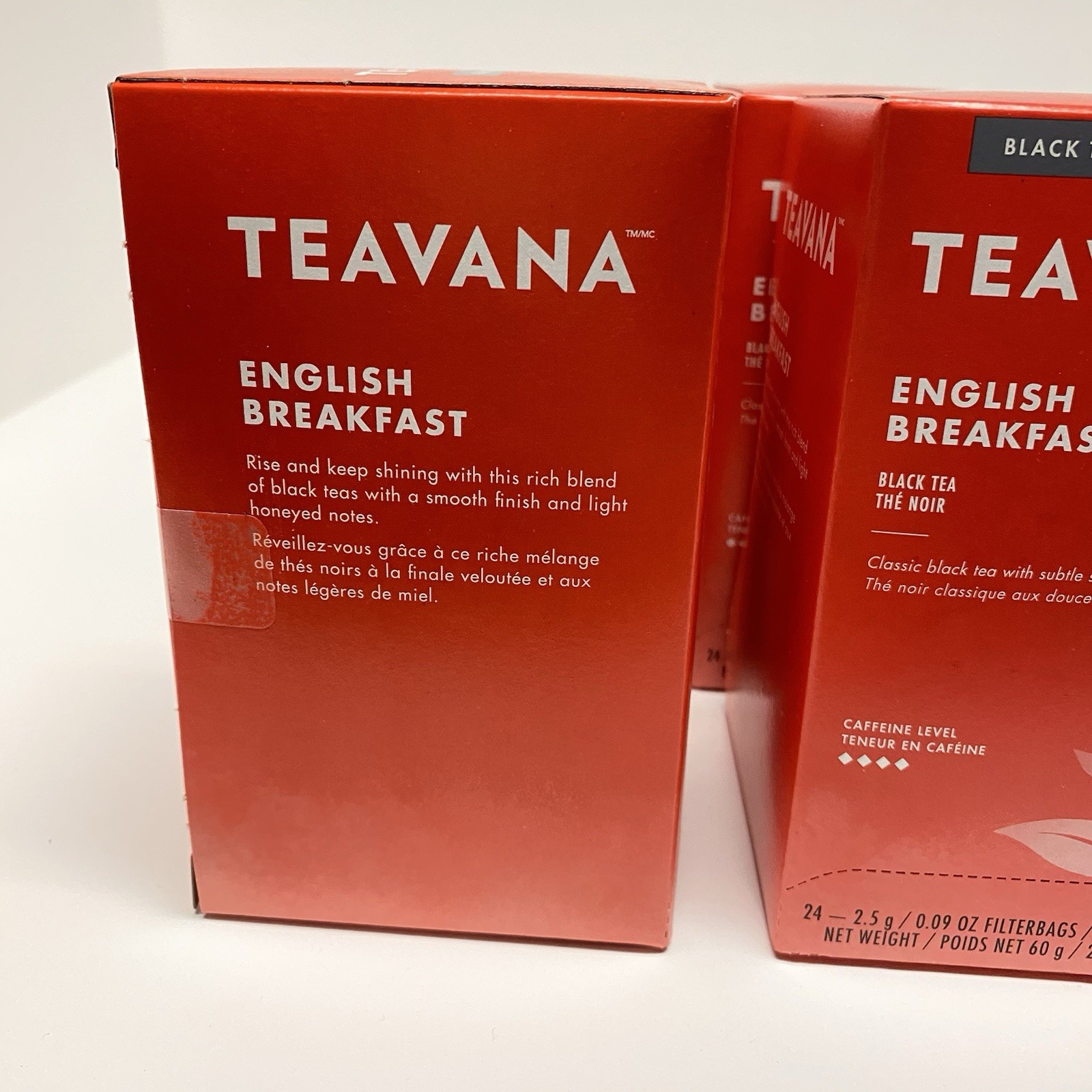 Teavana Starbucks English Breakfast Tea Black Tea Bags (4 Pack) 24 Each BB: 2027