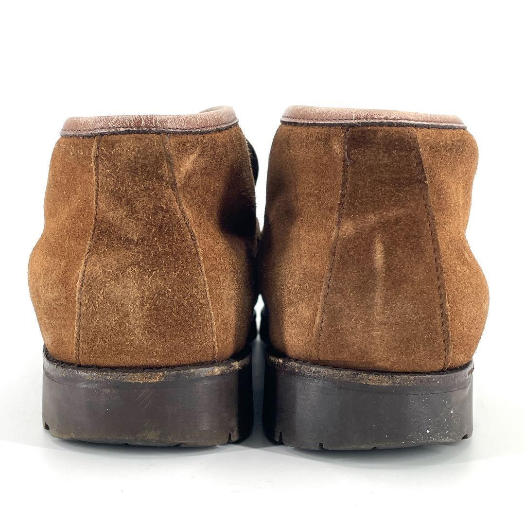 GUCCI Boots Heel Horsebit Suede Brown EU36/US6 113183c thumbnail 19