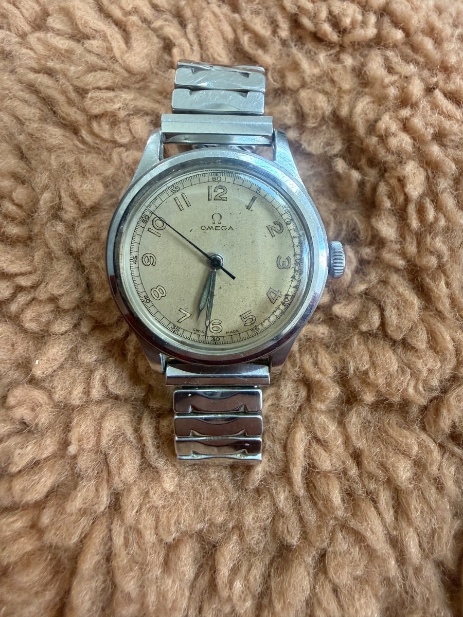 Vintage OMEGA Reference 2179/5 1940's Manual Wind Watch WORKING | eBay