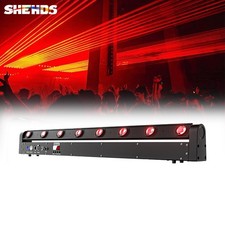 LED 8 Eyes Beam 8x12W RGBW Lighting Moving Head Stage Light For Wedding Party