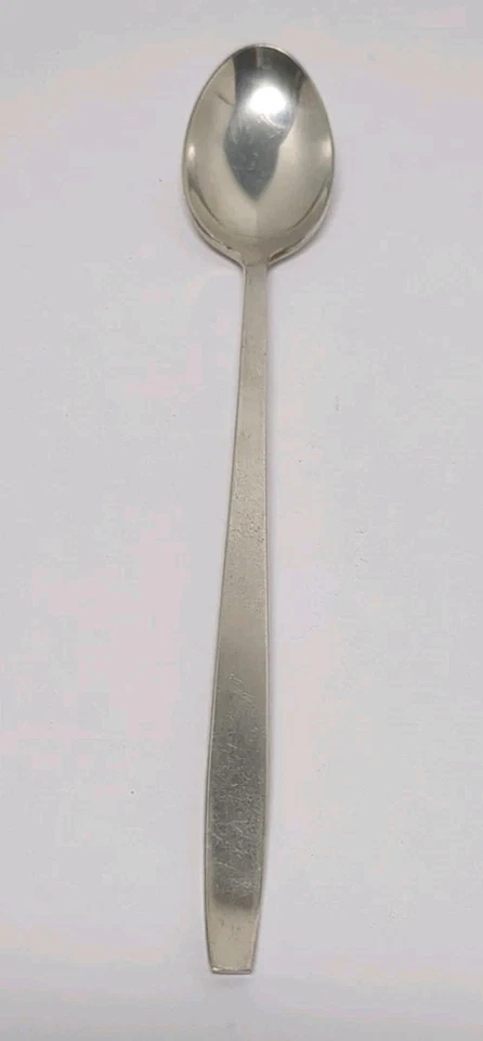 Cuchara de alimentación de bebé bebé bebé plata esterlina toalla lisa colonial de colección Foto 3 de 4