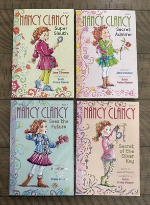 Lot of 8 ~ PB Books ~ Jane O'Connor ~ NANCY CLANCY Complete Series - 2 Box Sets