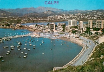 Calpe Alicante ES Vista desde el Puerto