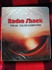 TRS-80 Color Computer CoCo Art Gallery 26-3061 Cartridge Tape Manual Binder 1981