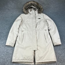 North Face Arctic Parka Damen Large Creme Dry...