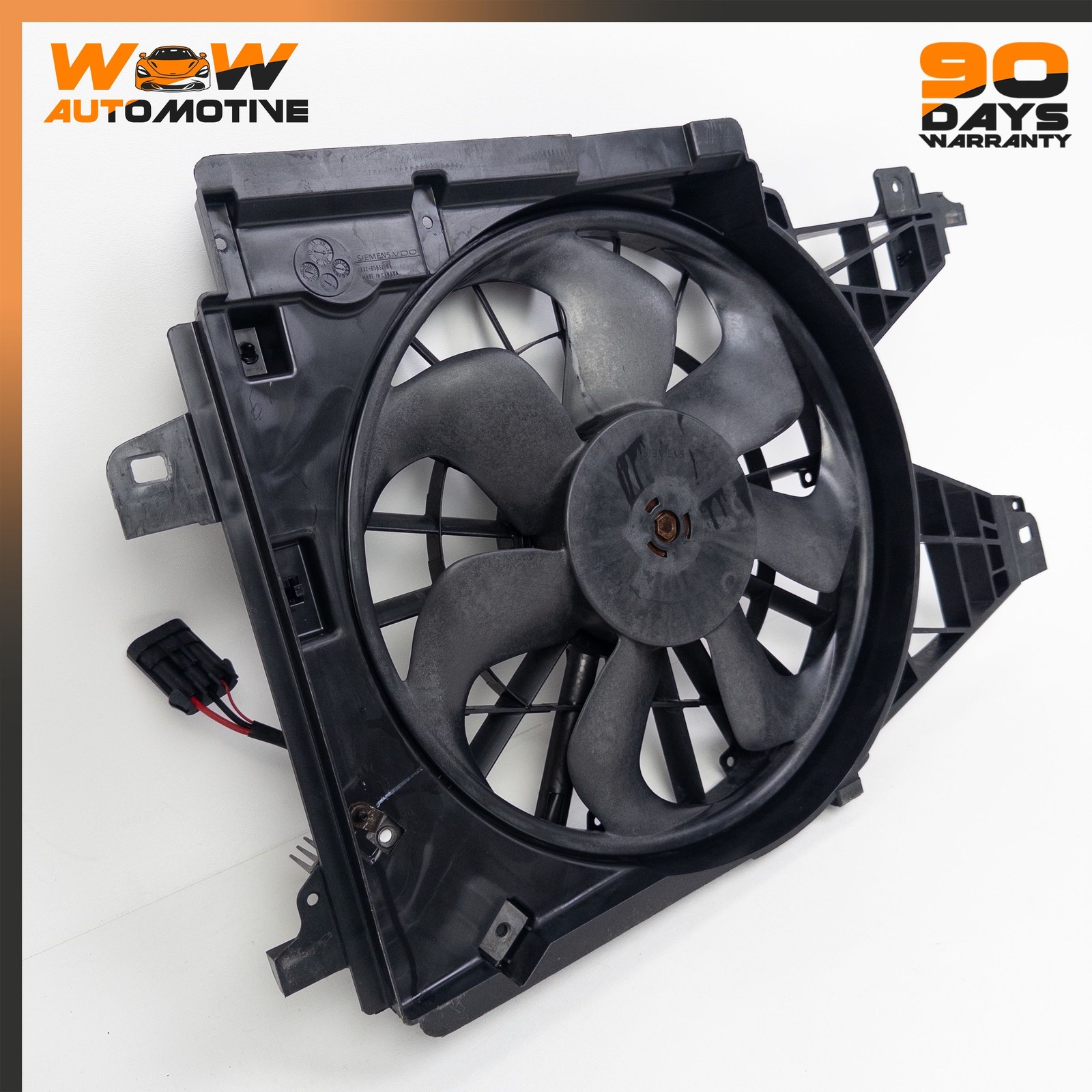 05-13 CHEVROLET CORVETTE C6 CADILLAC XLR ENGINE COOLING FAN ASSEMBLY SHROUD OEM