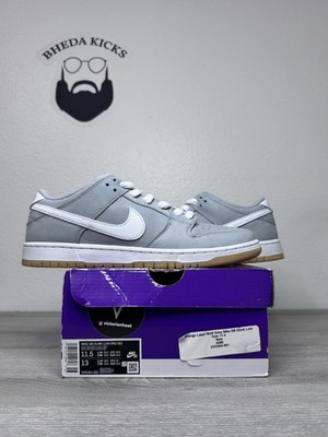 Size 11.5 - Nike SB Dunk Low Pro ISO Orange Label Wolf Grey Gum DV5464-001 Mens
