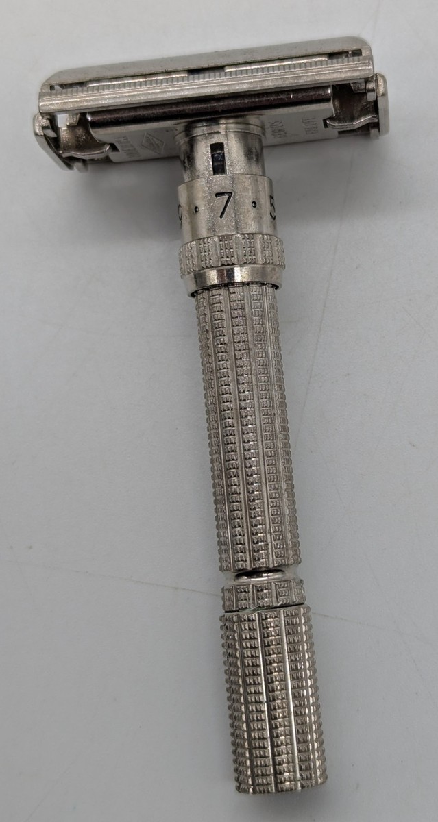 1962 Gillette Slim Adjustable Safety Razor H-2 DE TTO | eBay