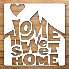28F93619903322C Large Reusable Wall Stencil For Painting DIY Home Decor Template