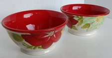 Pioneer Woman Cereal/Soup Bowls Stoneware "From My Frontier to Yours" Set 2