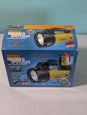 Vintage Fixit Tools Rechargeable Halogen Spotlight W Fluorescent Lantern