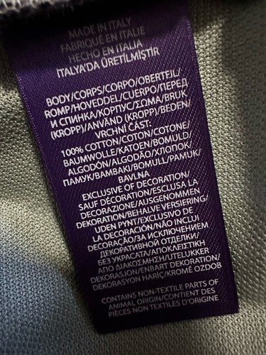 Ralph Lauren Purple Label Cotton Polo Shirt JADETTE/Green XXL New Italy - Picture 9 of 9
