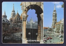 HUNGARY BUDAPEST FISHERMAN S BASTION HUNGARIAN PARLIAMENT CHURCH MATTHIA