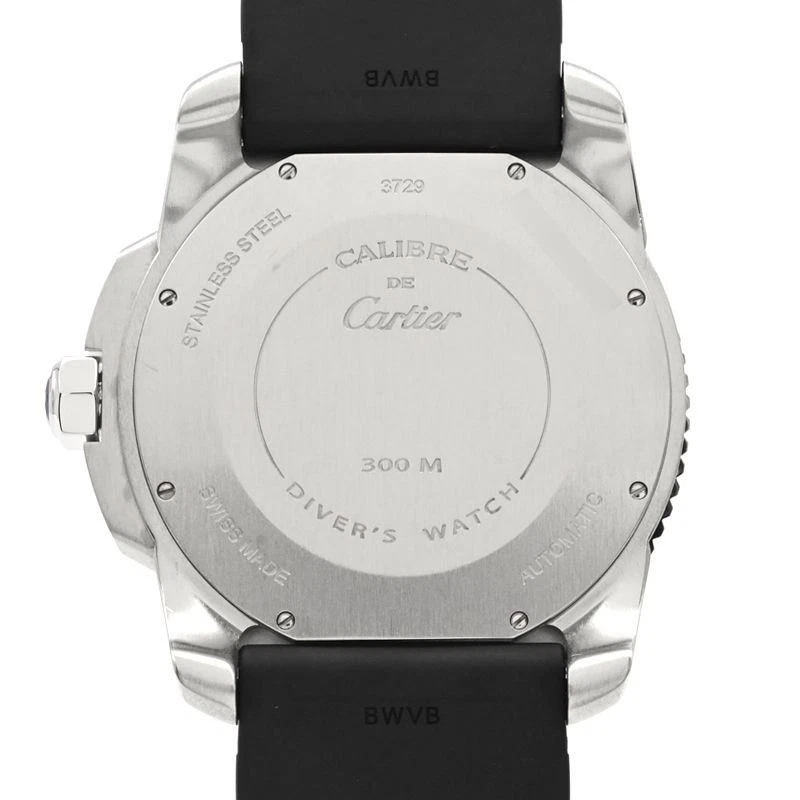 Reloj de buceo Cartier calibre De Cartier W7100056 para hombre usado #11124 Foto 2 de 4