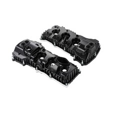 Aluminum Engine Valve Cover Kit For Ford F-150 3.5l V6 13-16 Bl3z-6582-h