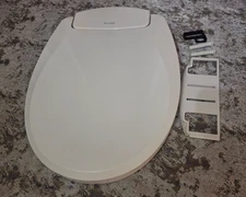 Brondell Bidet Toilet Seat White Elongated Replacement NA240710 Missing Hardware