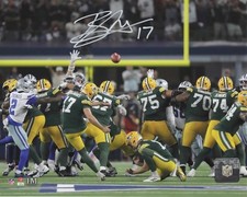 Packers Kicker BRANDON McMANUS Signed 8x10 Photo #2 AUTO