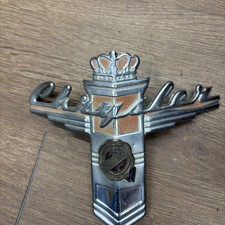 Chrysler 1946 1947 1948 Hood Emblem Chrysler 1946 1947 1948 Hood Emblem