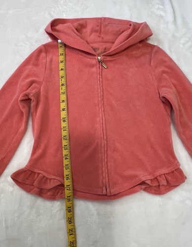 💖Plush & Lush VS Coral Terry Cloth Tracksuit Hoodie & Pants Set Size S - Picture 5 of 19