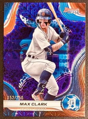 2024 Bowmans Best - Max Clark Top Prospects /250 Purple Refractor #TP-7