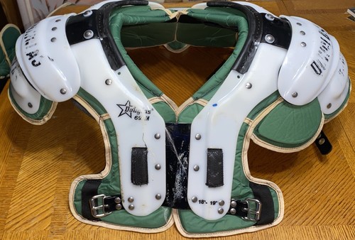 Douglas Custom Pro CP 69 M 18”-19” Football Shoulder Pads With Back Plate