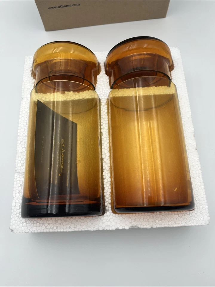 Amber Accents Creative Tealight Towers Set of 2 by "At Home America" - Image 4 of 4