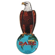 Case Old Abe Eagle 15in Metal Vintage Style Advertising Sign BAR2393 on The Hot Collector