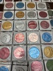 1969-1993  Krewe Of Pandora Mardi Gras Aluminum Doubloons Lot Of 120 All Differ — photo 10