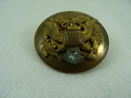 Vintage Presidential Seal Brass Metal Hat Pin E Pluribus Unum 1.5" - Picture 2 of 17