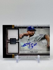 2020 Topps Museum Collection #SSDA-KY Kirby Yates Dual Relic Autograph /299